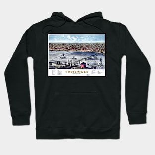 LOUISVILLE KENTUCKY city Hoodie